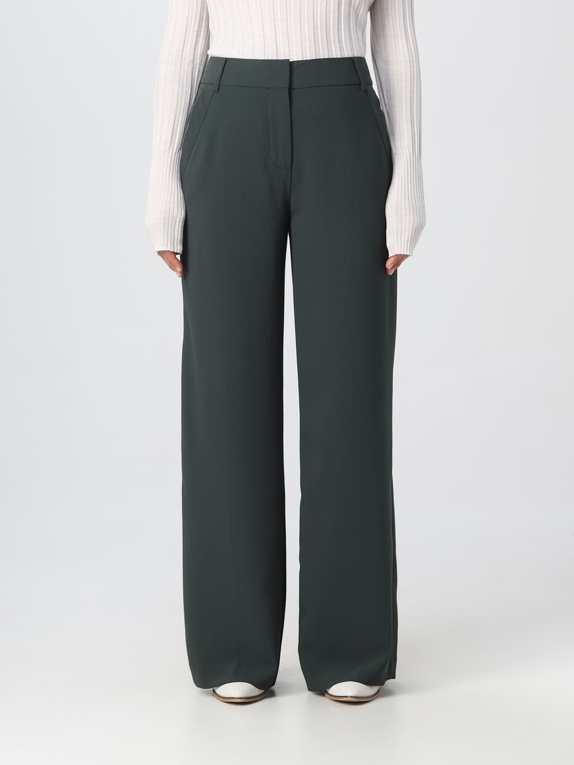 See By Chloé Pants Woman Color Green | ModeSens