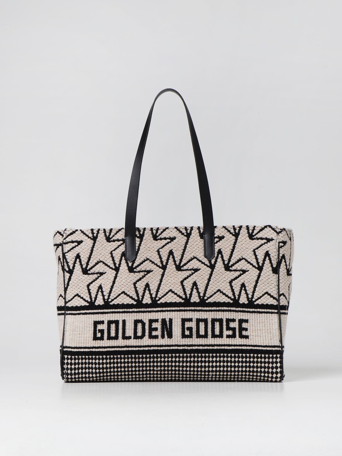ticket Stap Kansen Golden Goose Outlet: tote bags for woman - White | Golden Goose tote bags  GWA00381A00047310283 online on GIGLIO.COM