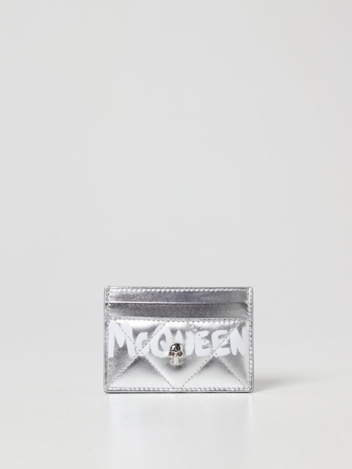 Alexander McQueen Pocket Organizer - Silver