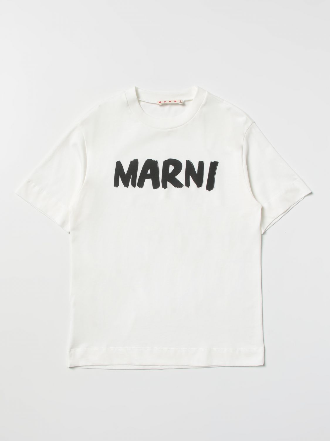 Футболка Marni: Футболка Marni мальчик белый 1
