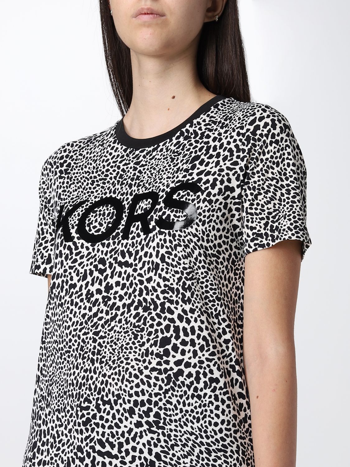 MICHAEL KORS: t-shirt for women - White | Michael Kors t-shirt MU250T26FT  online on 