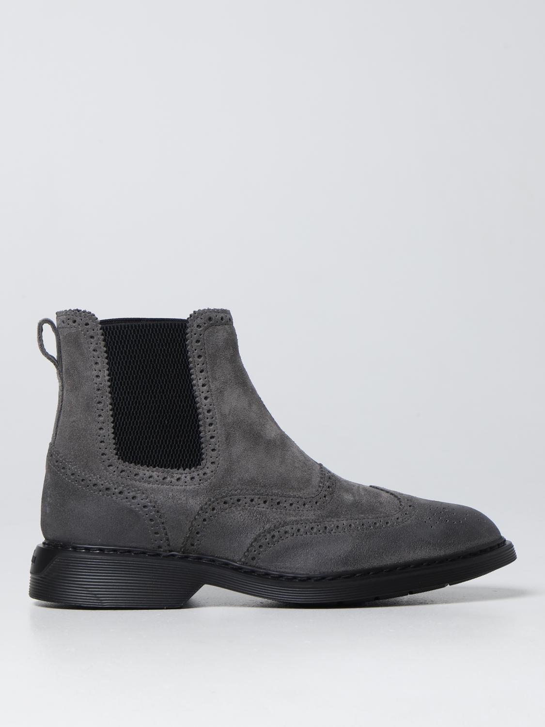 Hogan ブーツ メンズ グレー Giglio Comオンラインのhogan ブーツ Hxm5760dt0hg0b804