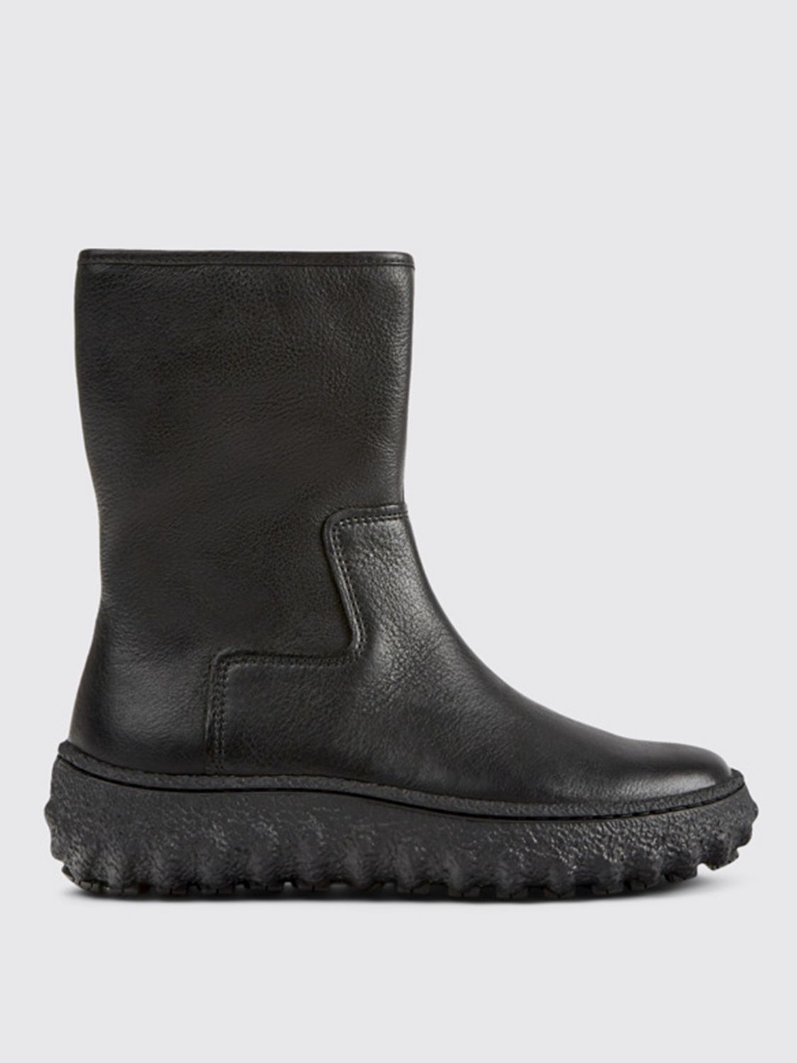 CAMPER: flat ankle boots for women - Black | Camper flat ankle boots ...