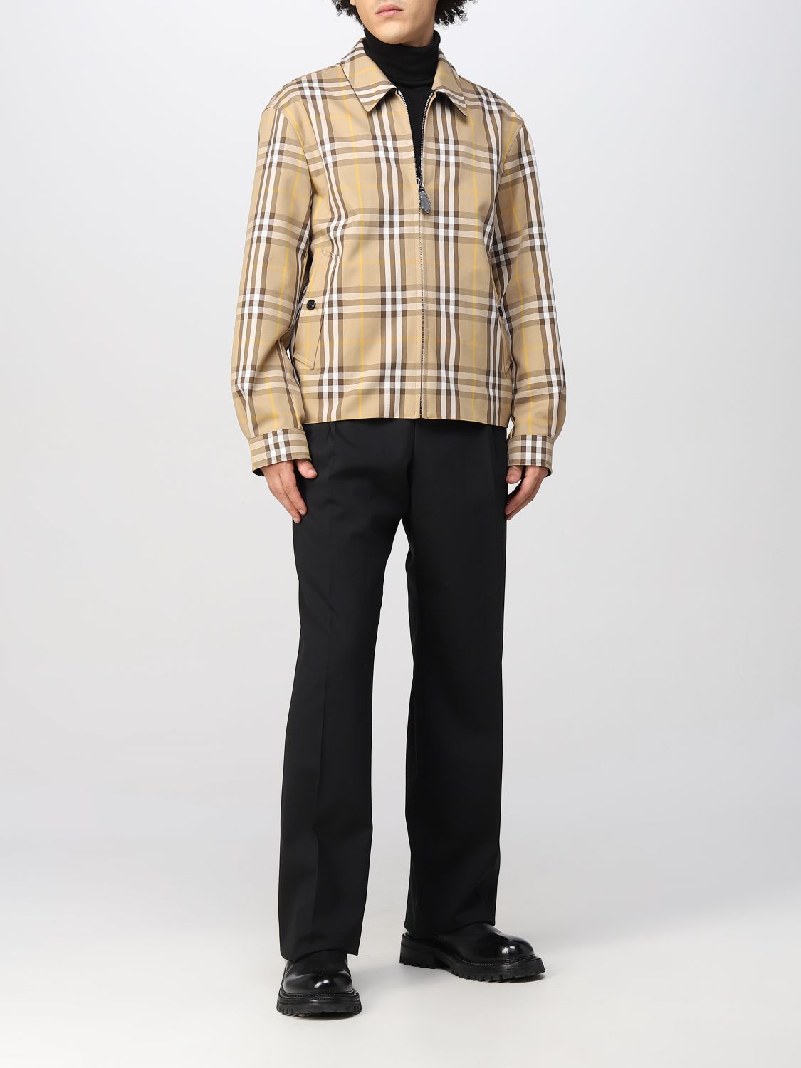 Jacket Burberry: Burberry jacket for man beige 2