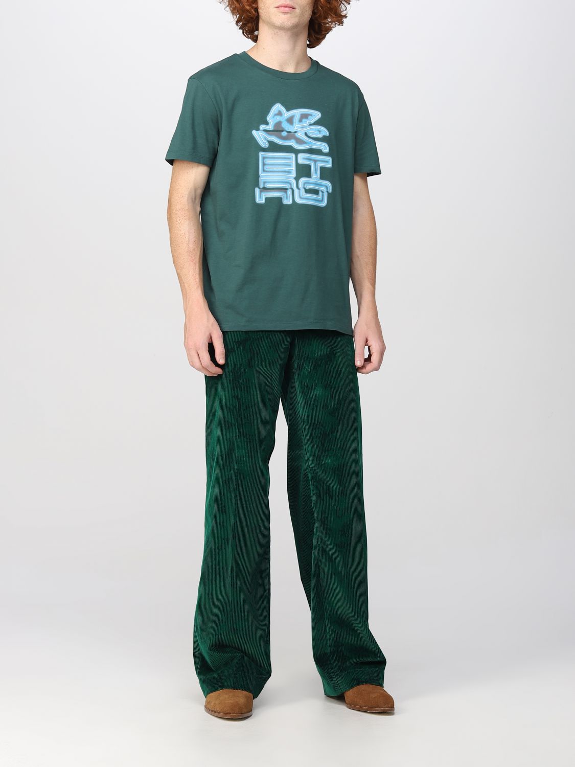 Camiseta Etro: Camiseta Etro para hombre verde 2