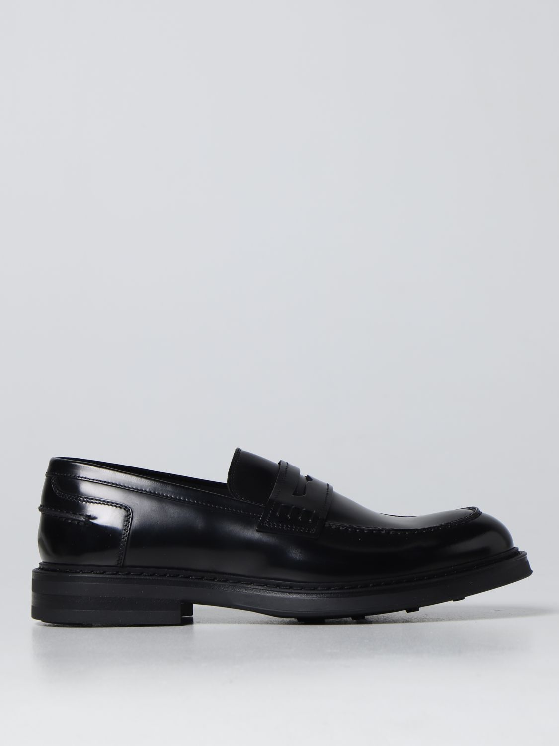 Loafers Doucal's: Doucal's loafers for men black 1
