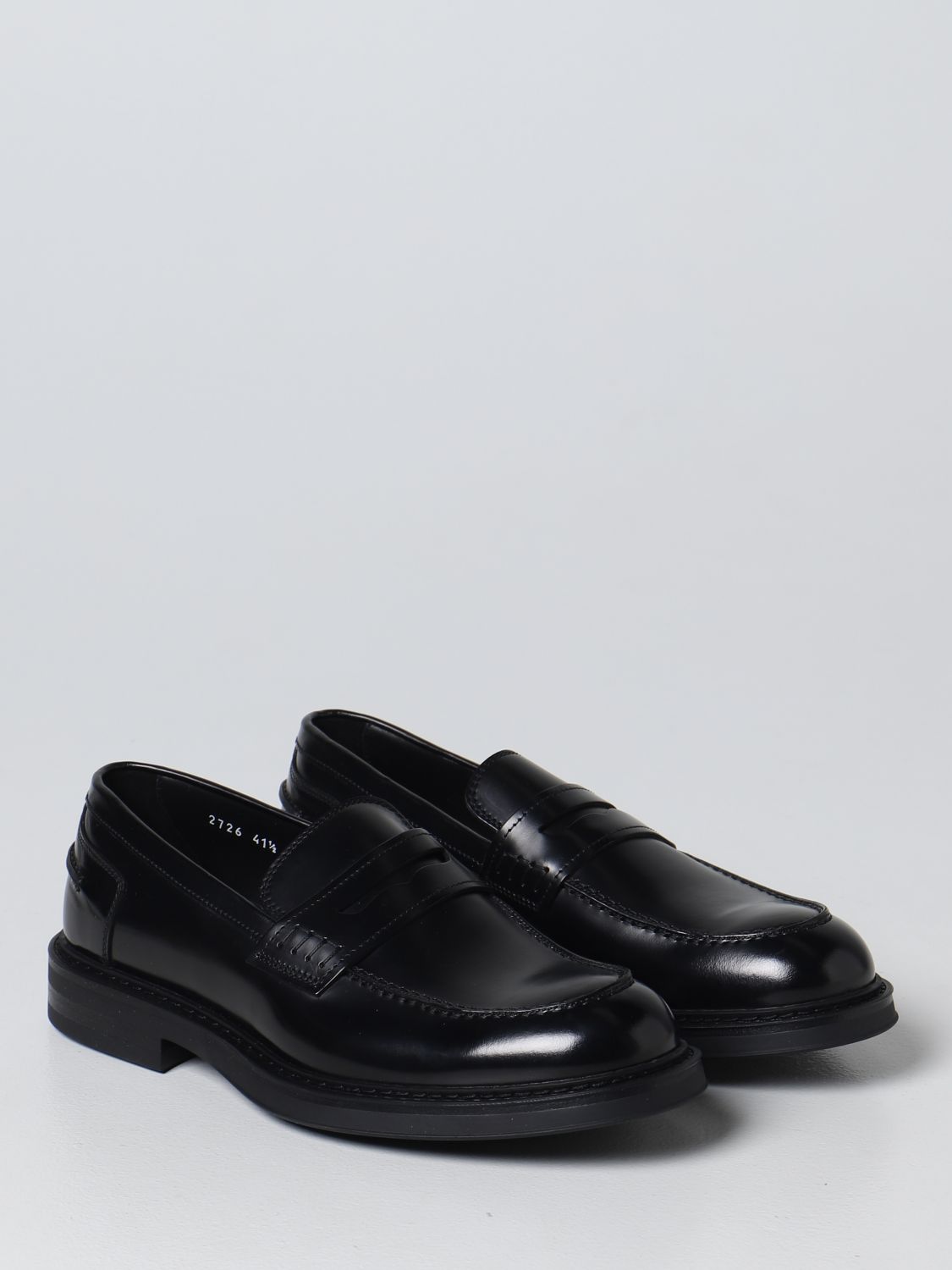 乐福鞋 Doucal's: Doucal's乐福鞋男士 黑色 2