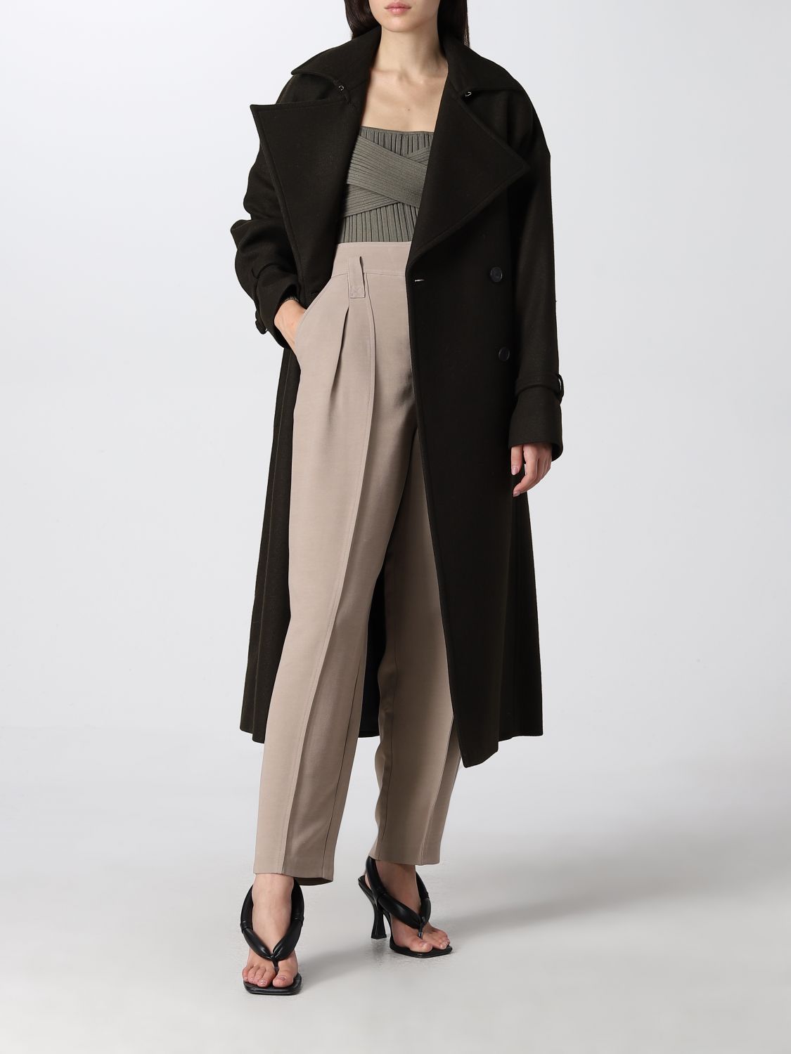 Coat Iro: Iro coat for woman kaki 2