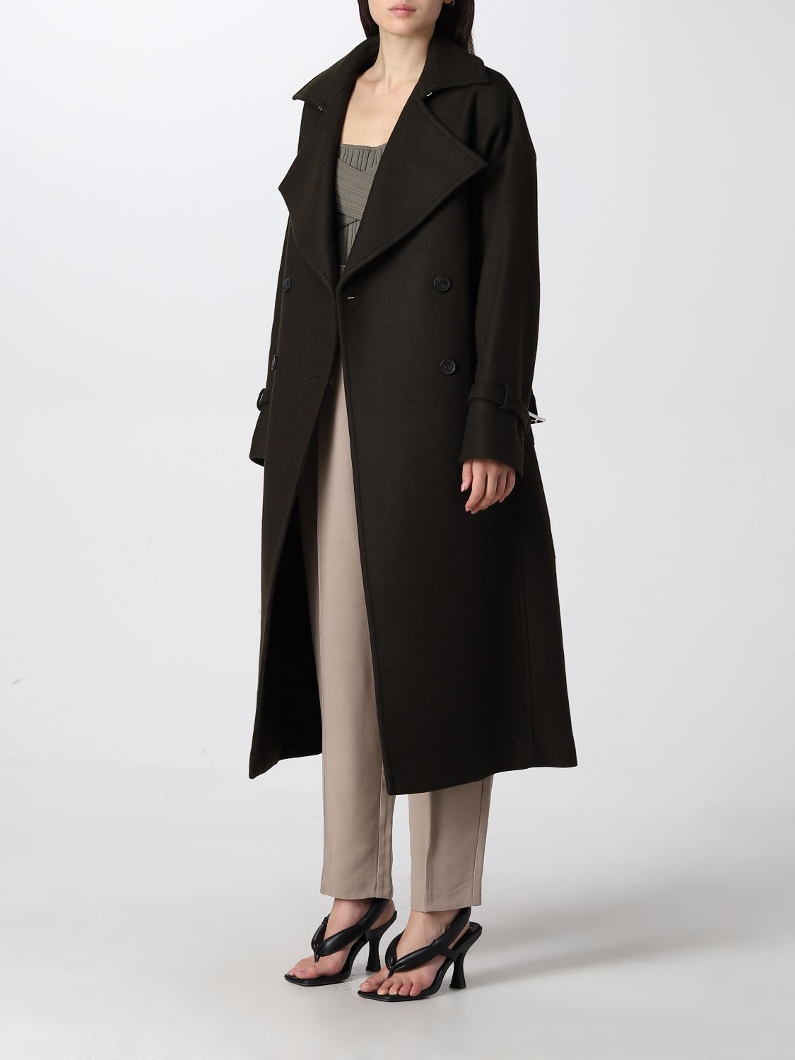 Coat Iro: Iro coat for woman kaki 4
