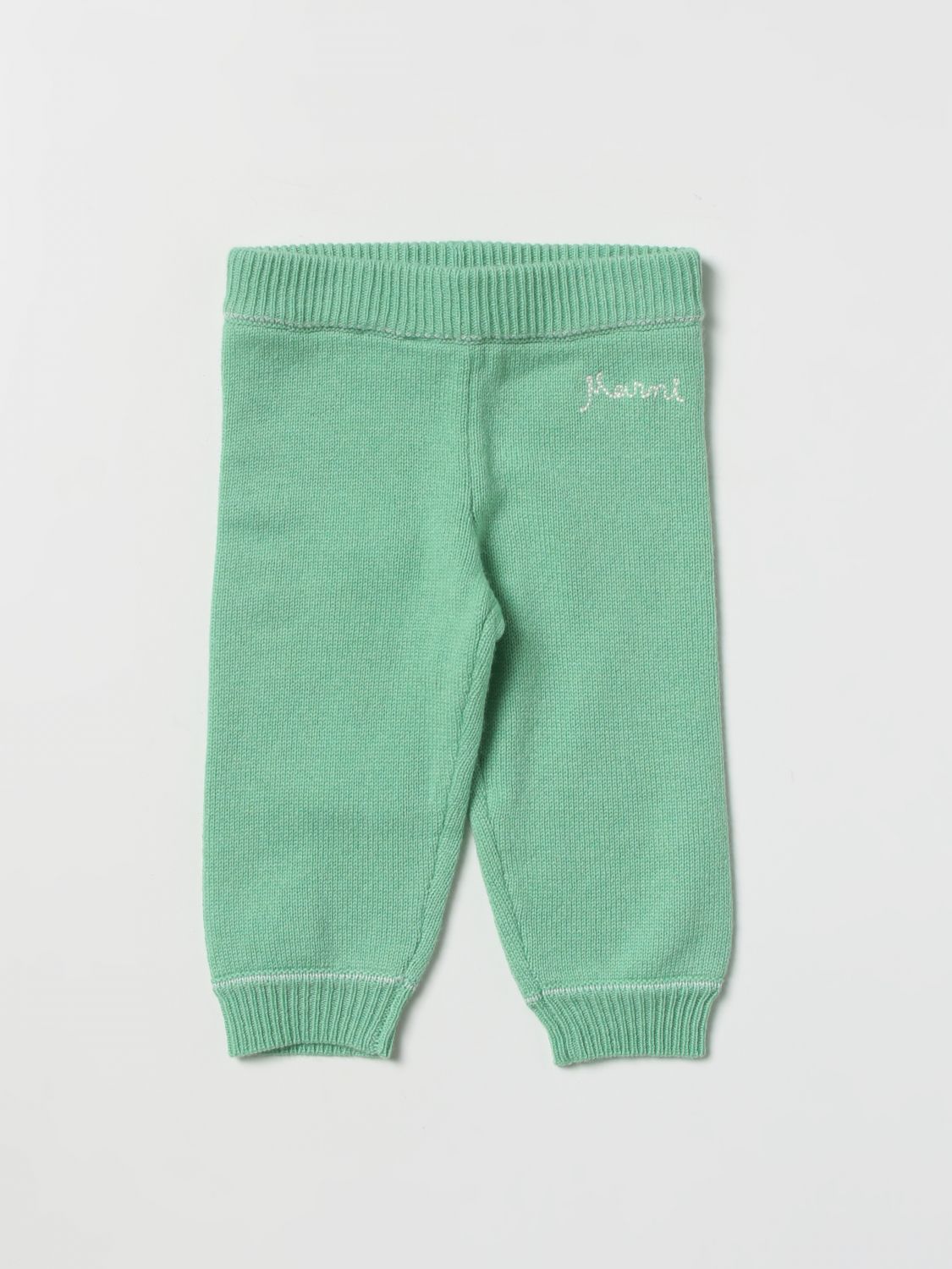 Pants Marni: Marni pants for baby green 1