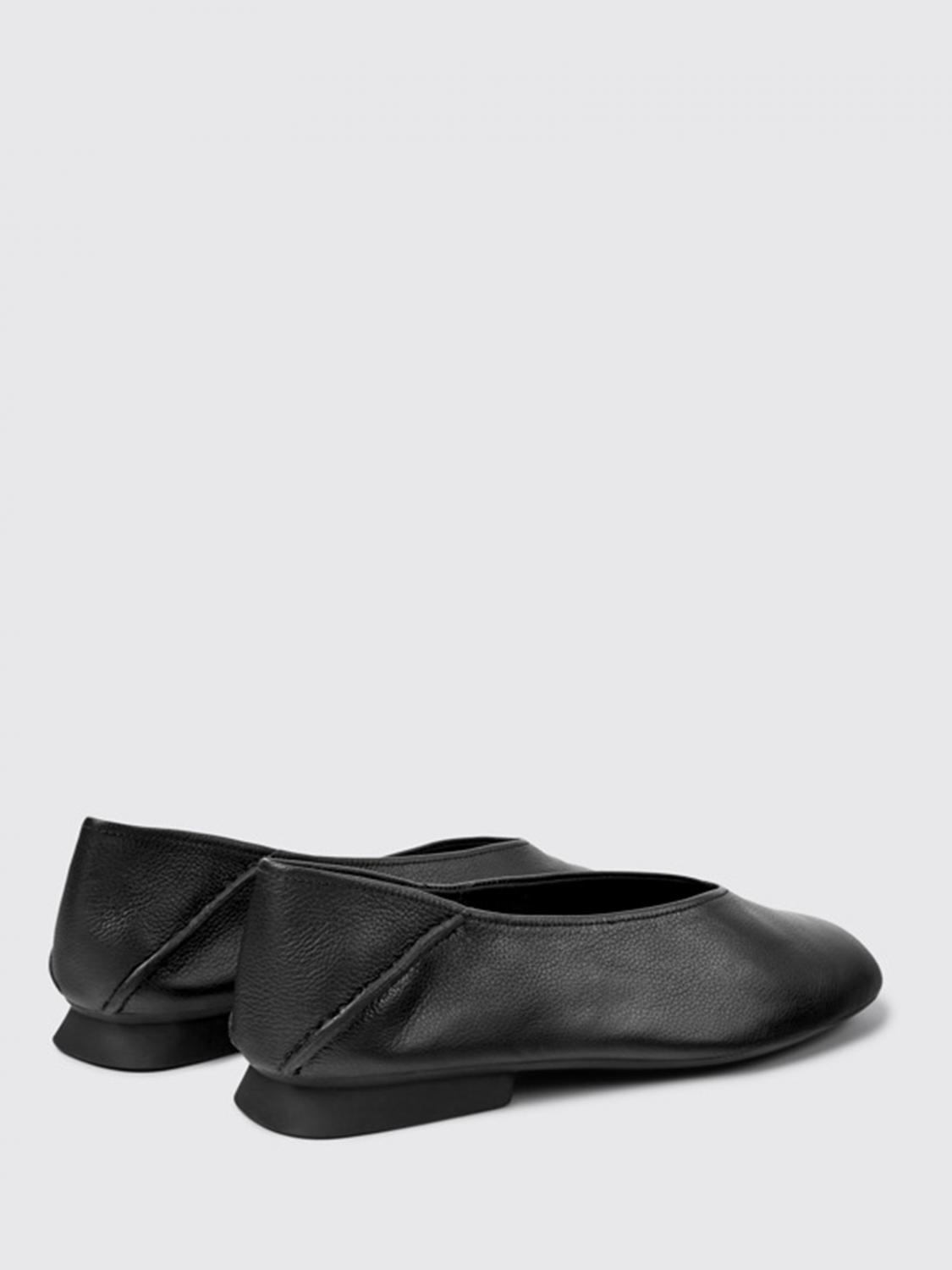 camper black flats