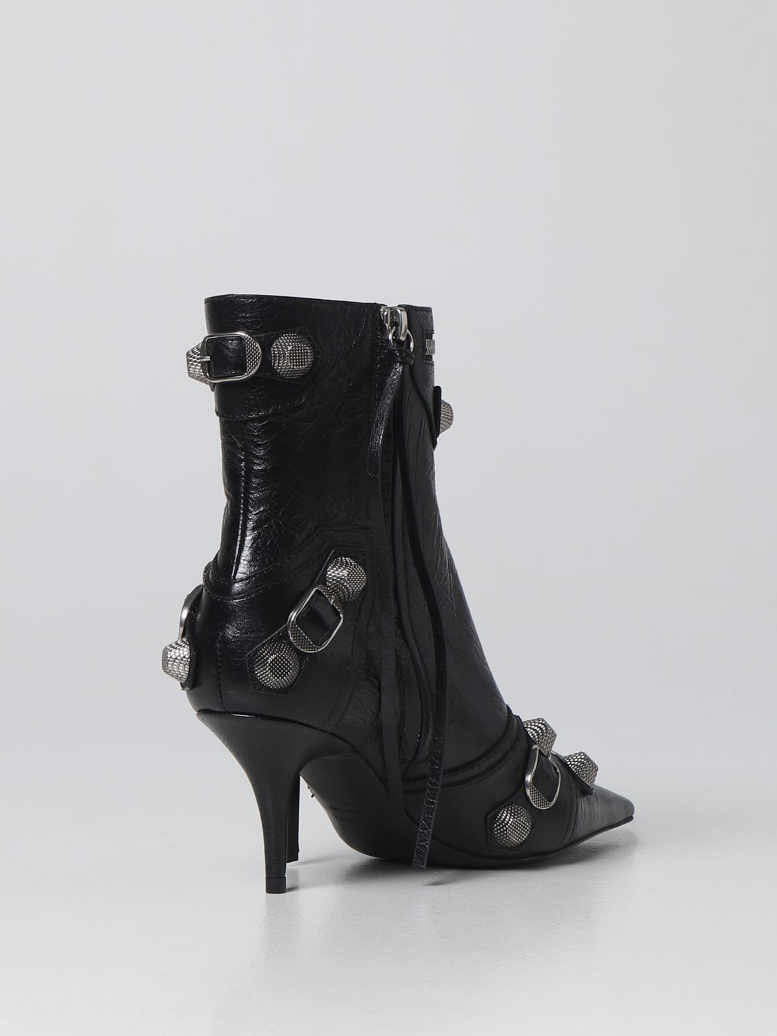 Flat ankle boots Balenciaga: Balenciaga flat ankle boots for women black 3