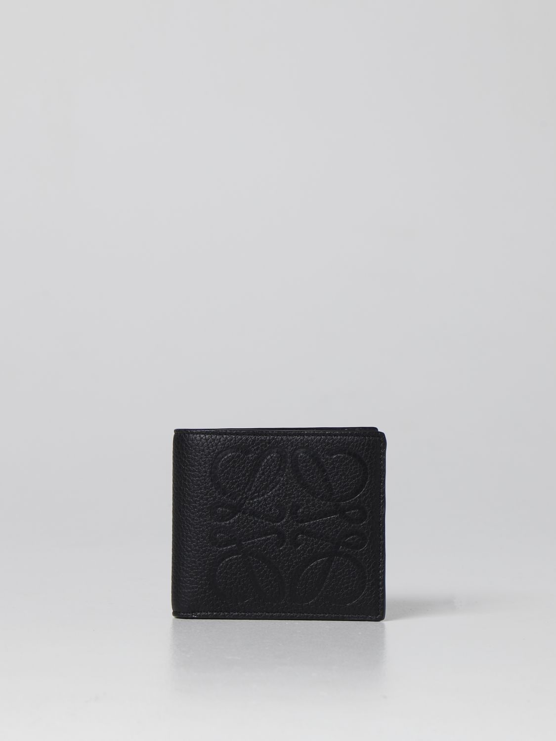 LOEWE: wallet for man - Black | Loewe wallet C500302X02 online on ...