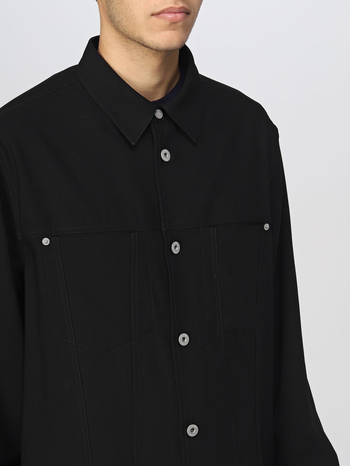 衬衫 Loewe: Loewe衬衫男士 黑色 5