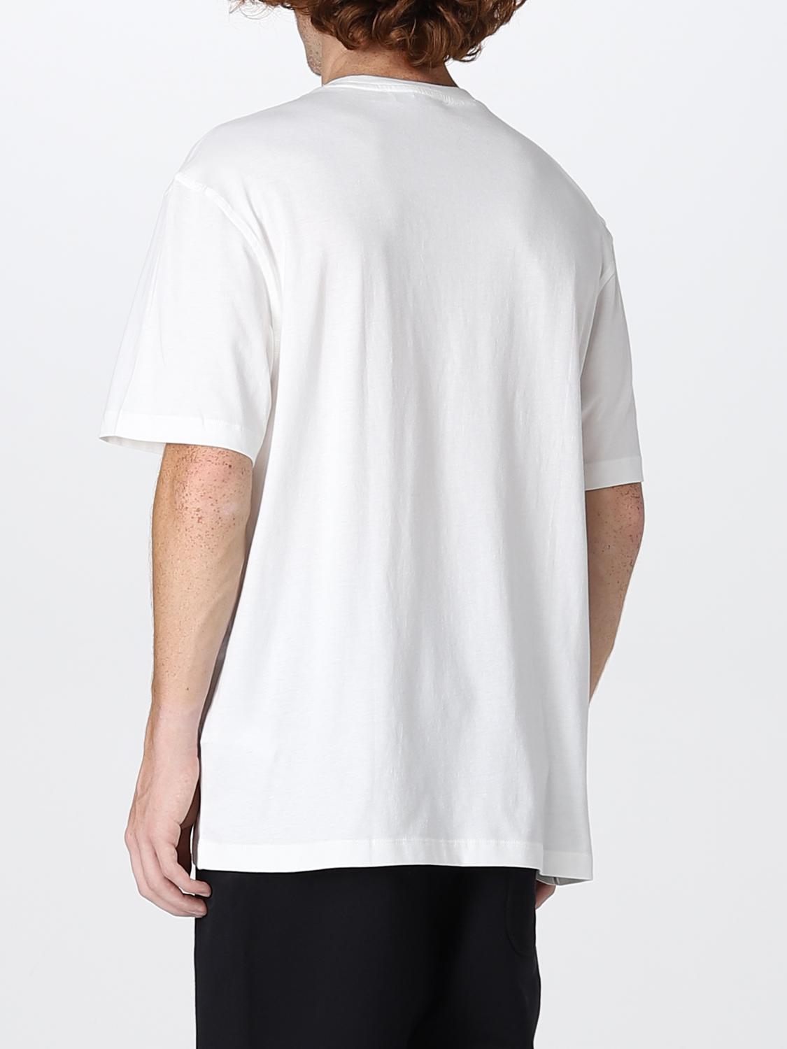 Y-3: t-shirt for man - White | Y-3 t-shirt HT4729 online at GIGLIO.COM