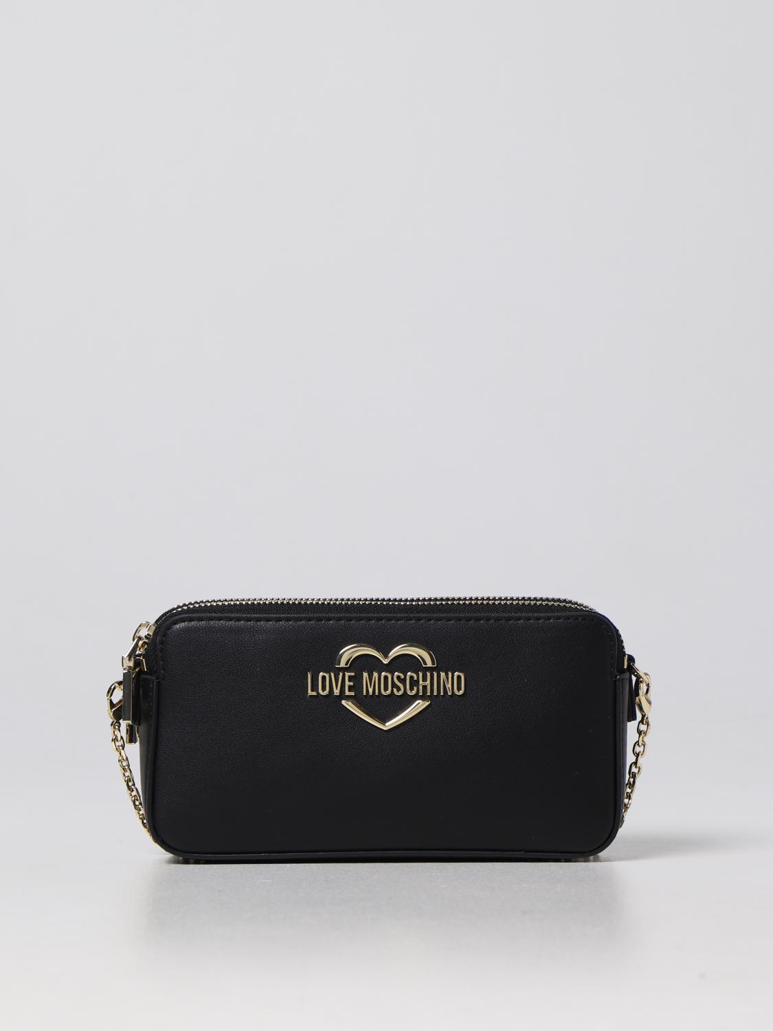 LOVE MOSCHINO mini bag for woman Black Love Moschino mini bag JC5629PP1FLK0 online at
