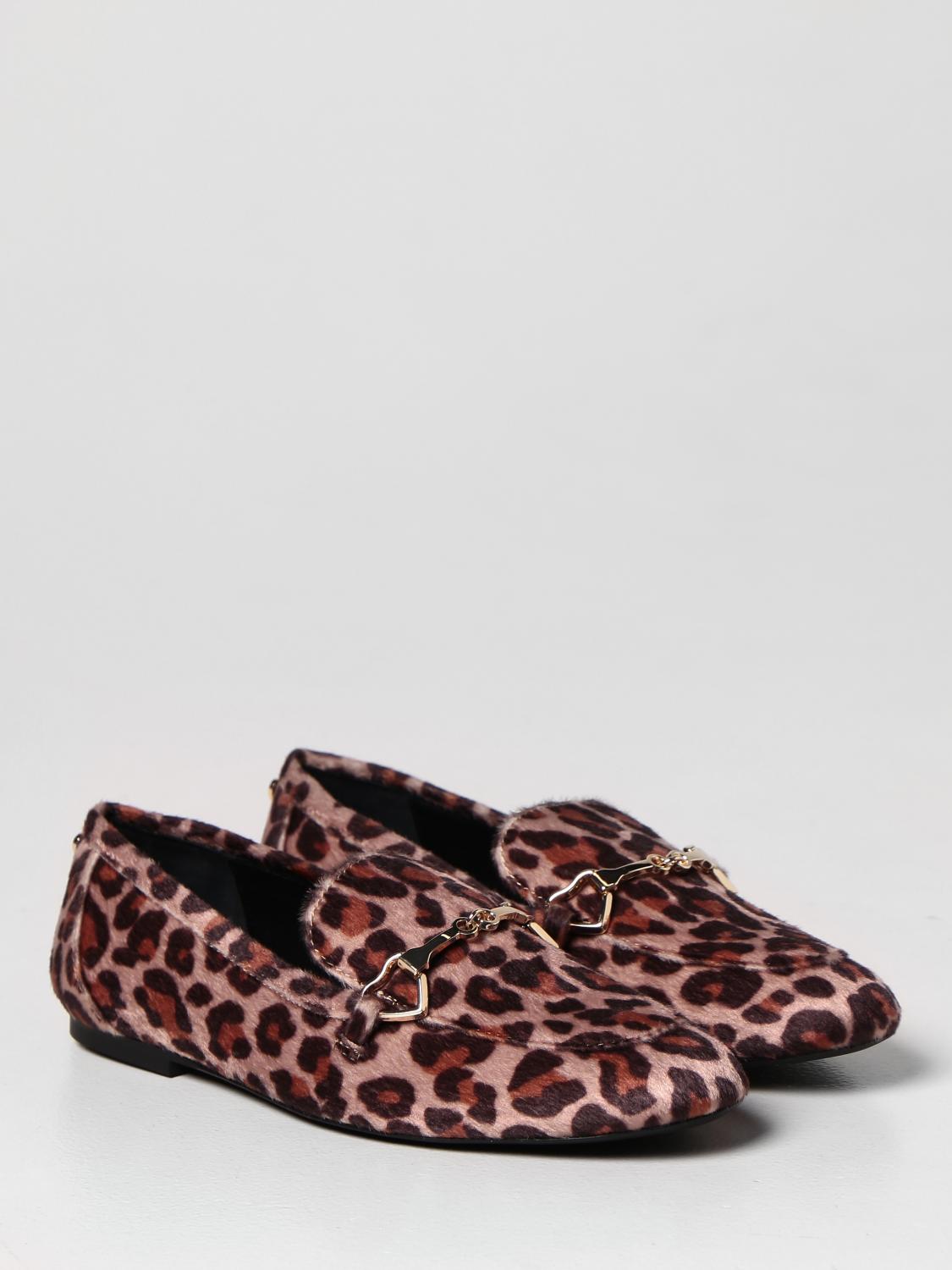 LOVE MOSCHINO loafers for woman Camel Love Moschino loafers