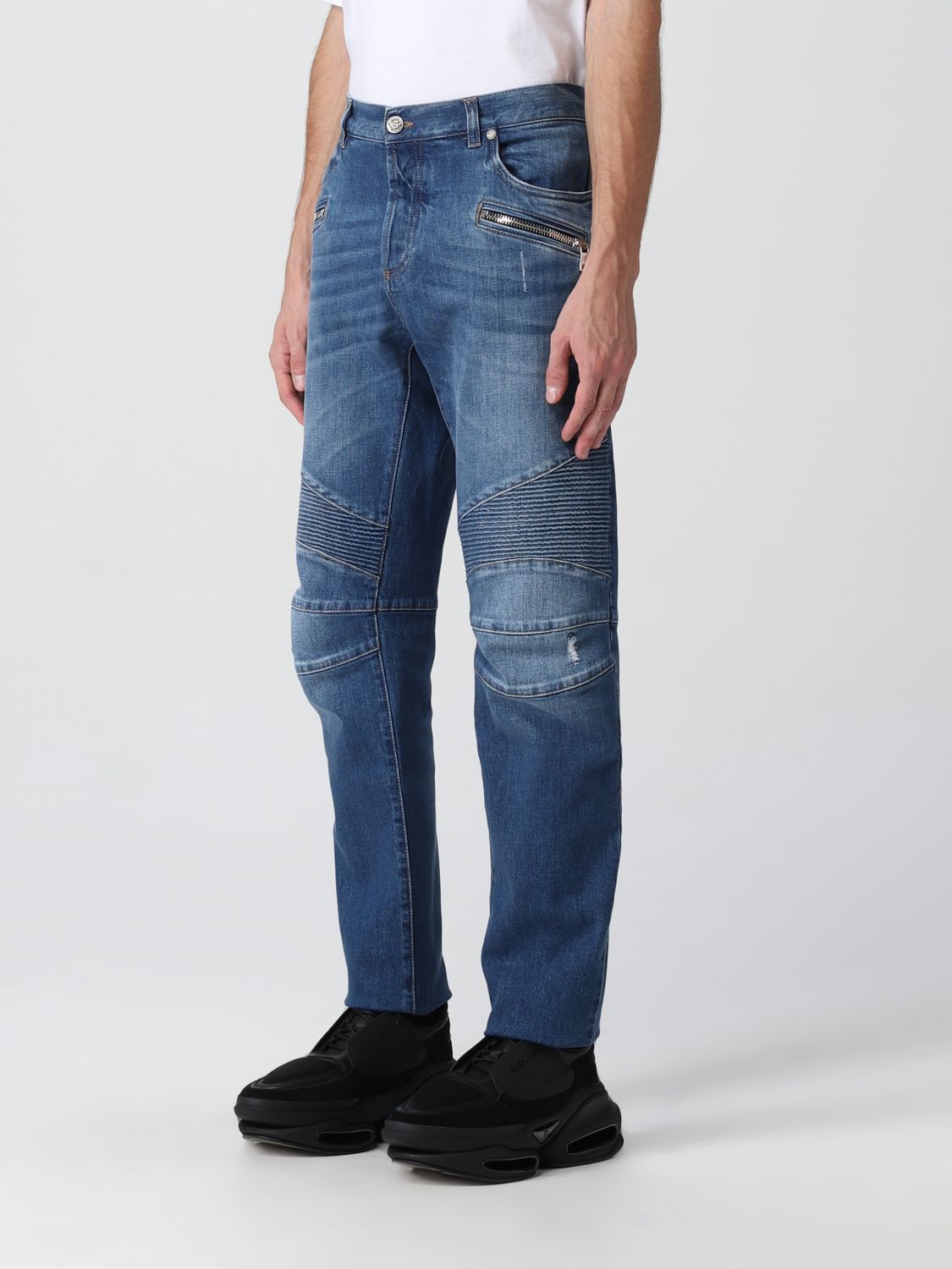Jeans Balmain: Jeans Balmain para hombre azul oscuro 4