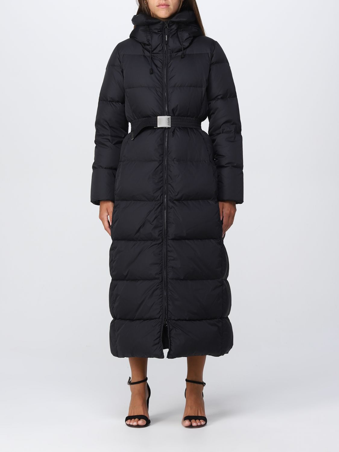ASPESI: jacket for women - Black | Aspesi jacket 2N45V006 online on ...