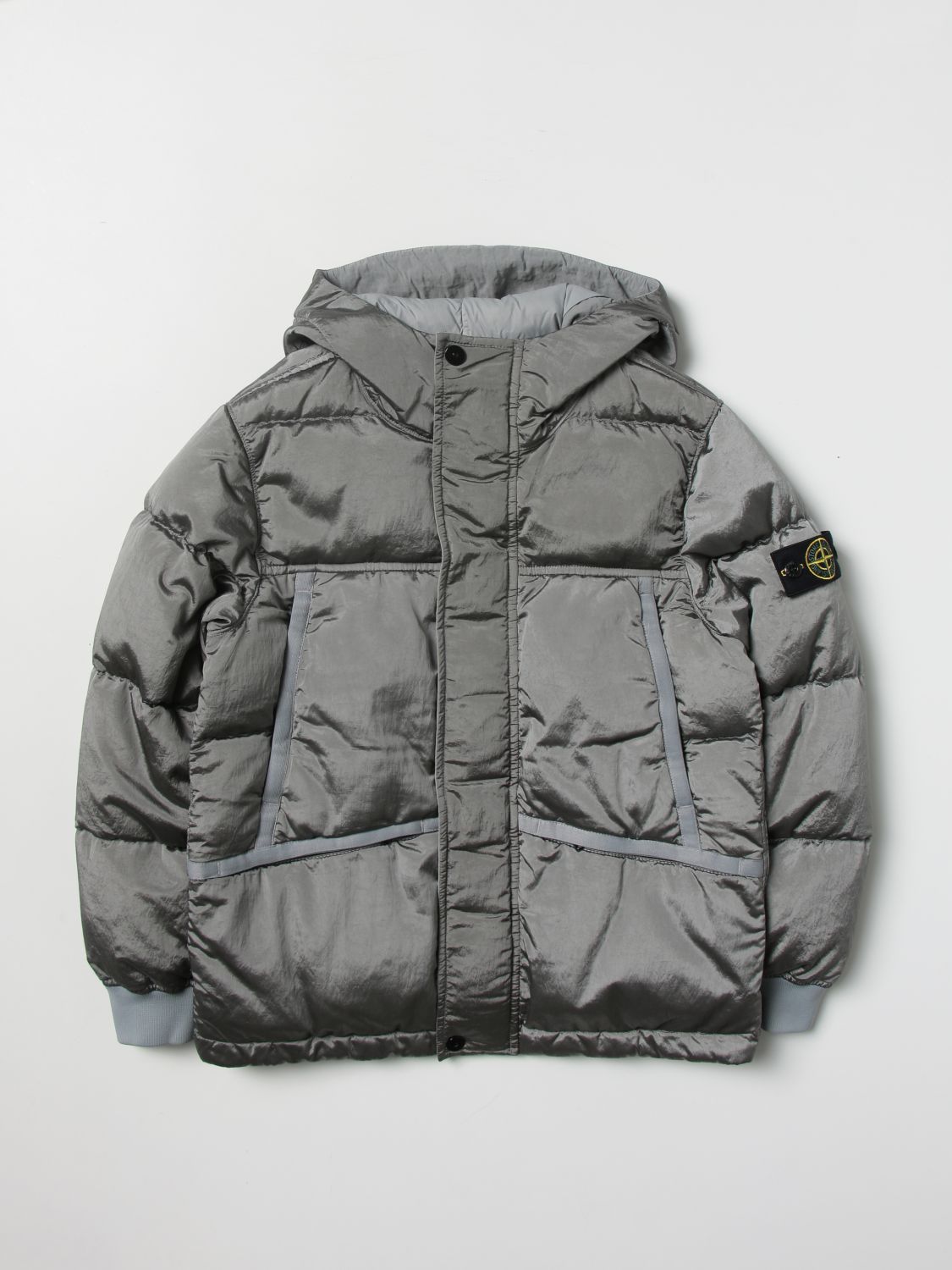 Etna magneet Woedend Stone Island Junior Outlet: jacket for boys - Grey | Stone Island Junior  jacket 40735 online on GIGLIO.COM