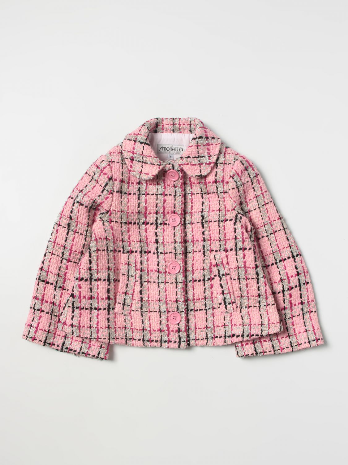 Jacket Simonetta: Simonetta jacket for girls pink 1