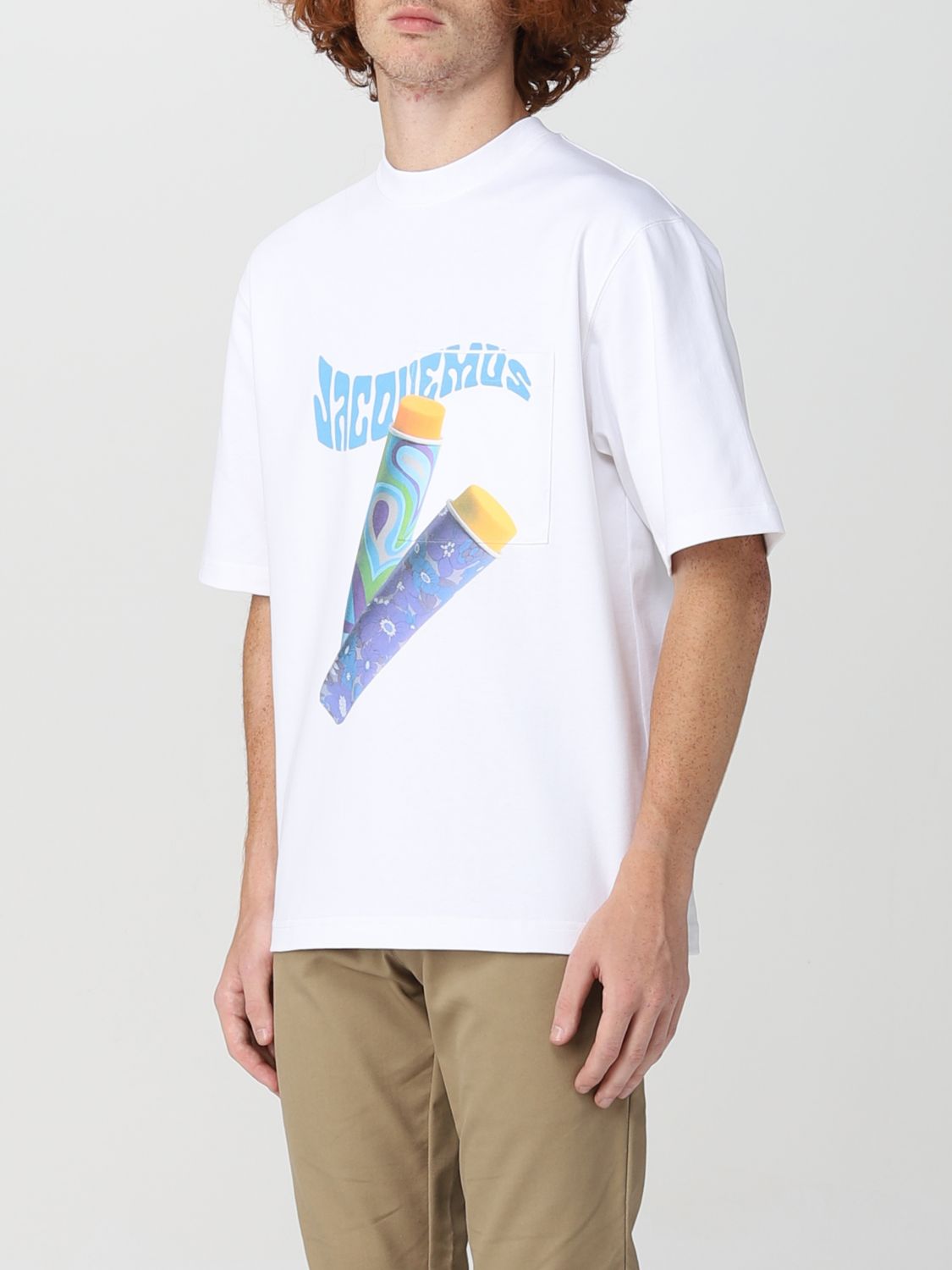 JACQUEMUS: t-shirt for man - White | Jacquemus t-shirt 