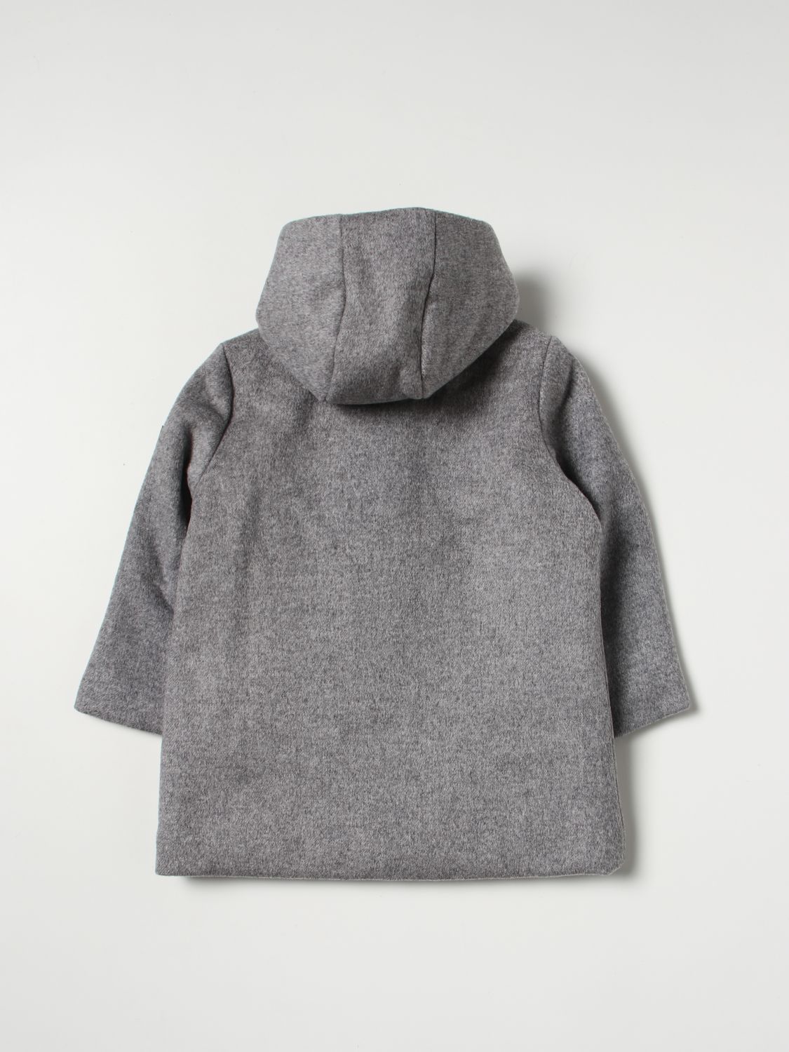 Coat Monnalisa: Monnalisa coat for girl grey 2