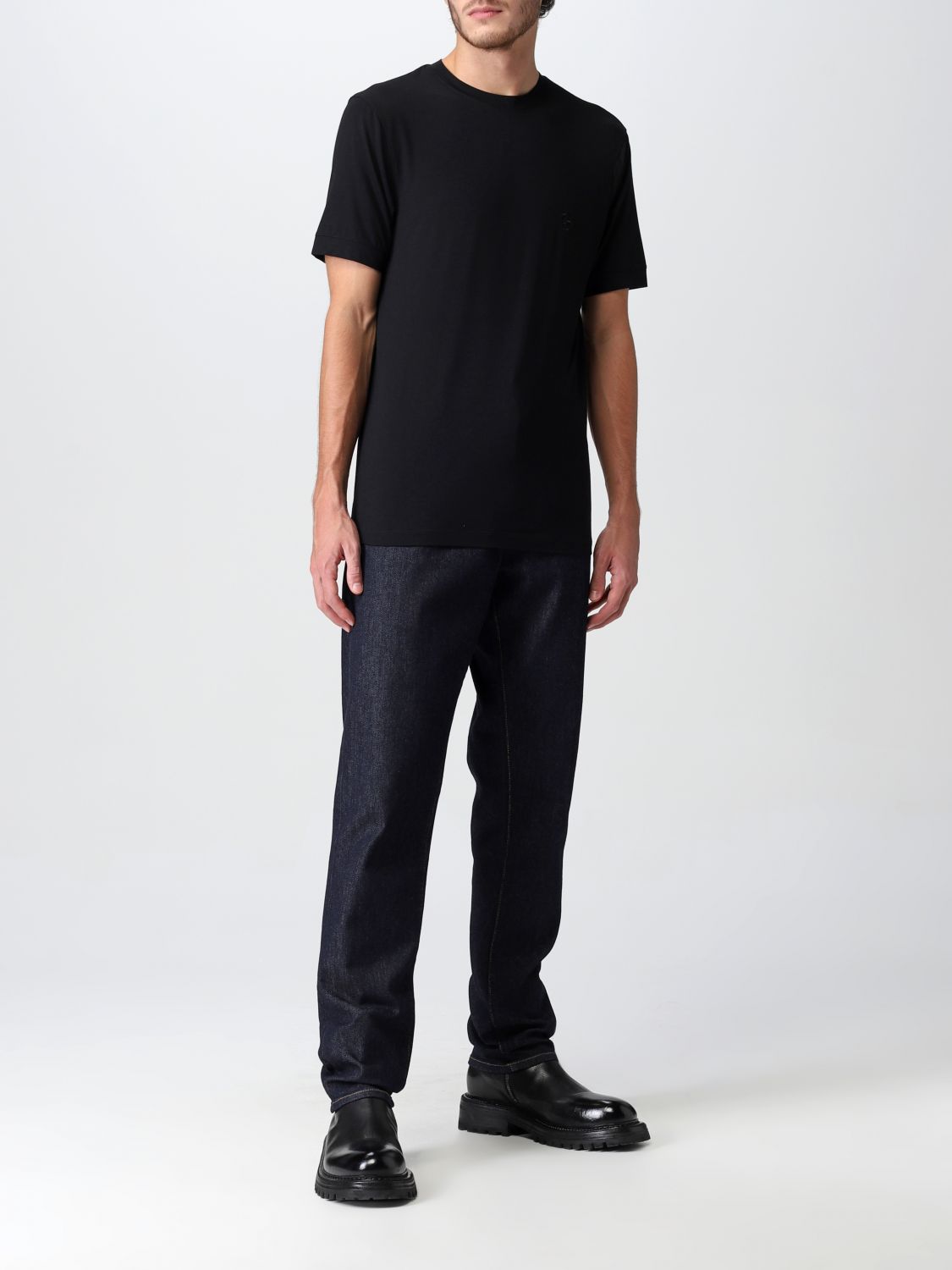 T恤 Giorgio Armani: Giorgio Armanit恤男士 黑色 2