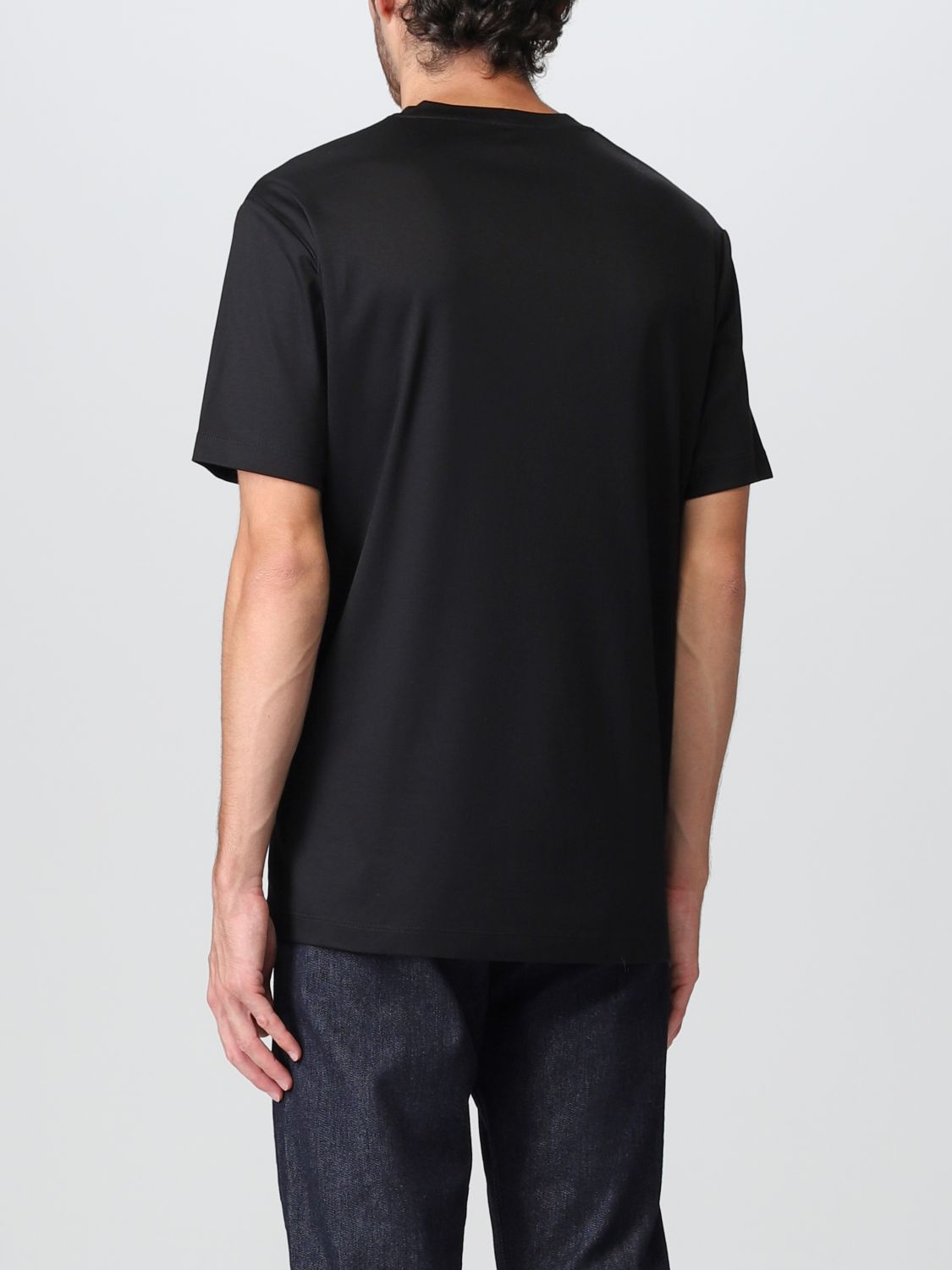 T-Shirt Giorgio Armani: Giorgio Armani Herren T-Shirt schwarz 3