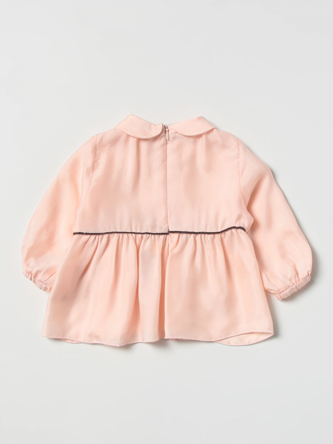 Camicia Il Gufo: Blusa Il Gufo a balze rosa 2