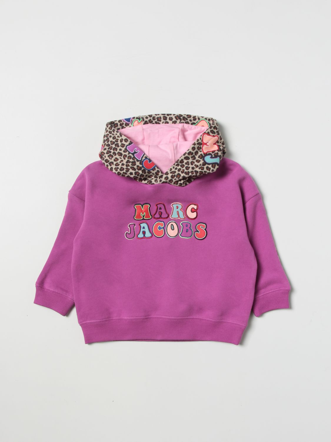 Sweater Little Marc Jacobs: Little Marc Jacobs sweater for girls violet 1