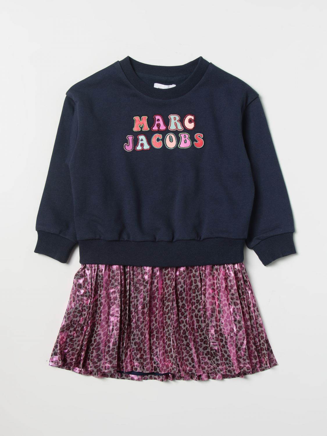 连衣裙 Little Marc Jacobs: Little Marc Jacobs连衣裙女童 蓝色 1
