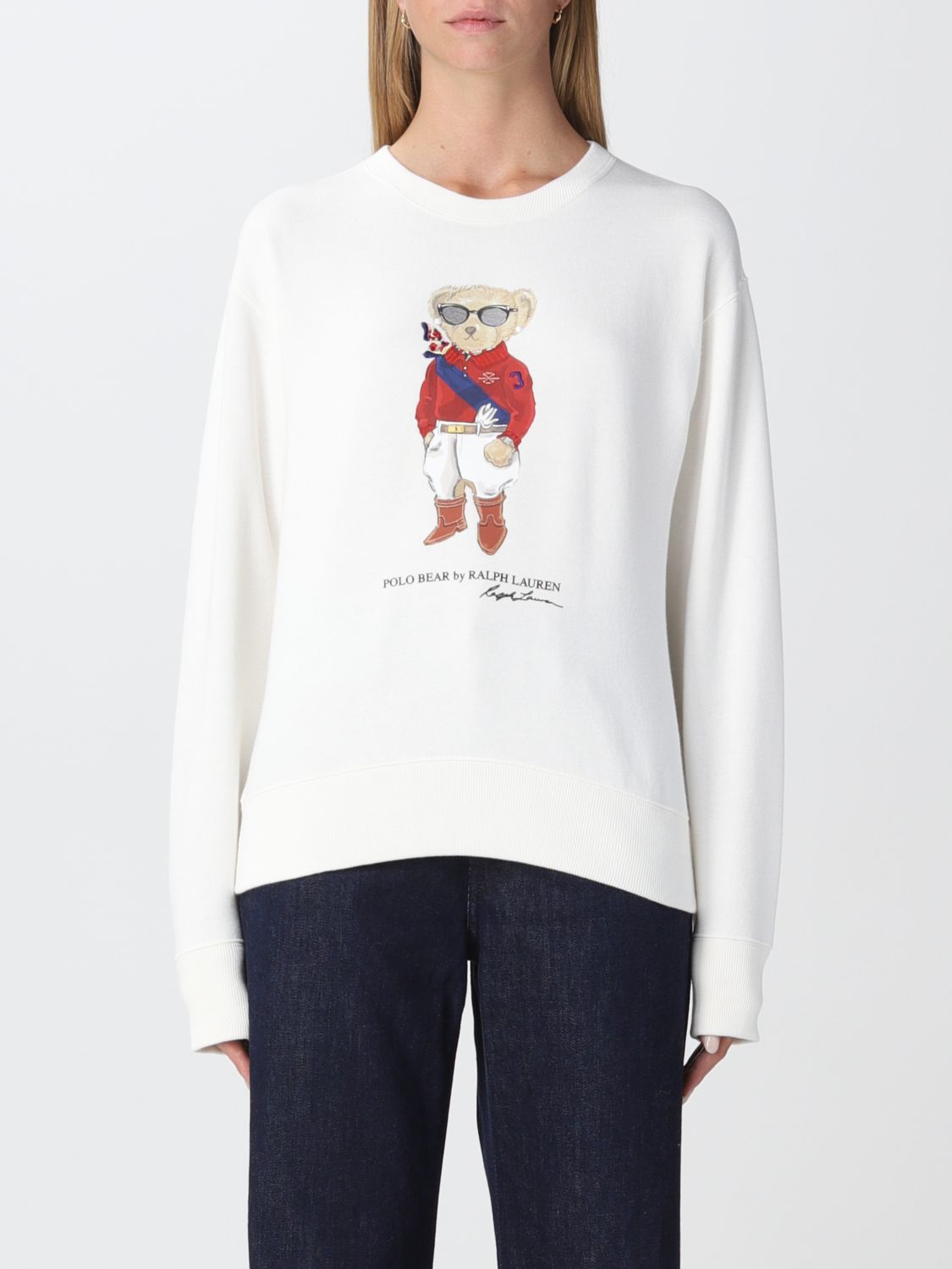 Ralph Lauren Bambino Abbigliamento Top e t-shirt T-shirt Polo Maglietta Polo Bear a maniche lunghe 