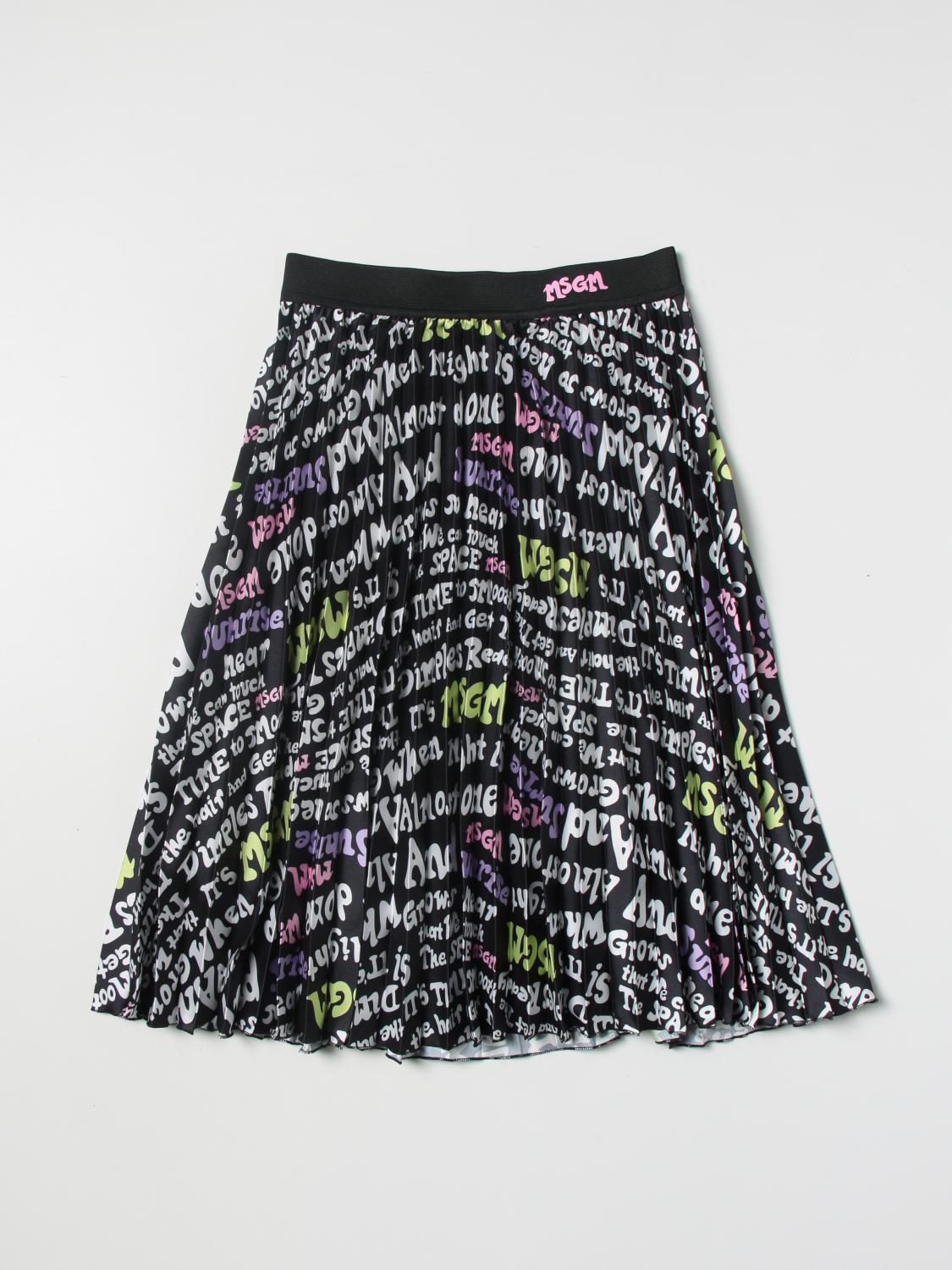 Msgm Childrens Girls Skirt Pink main image 0