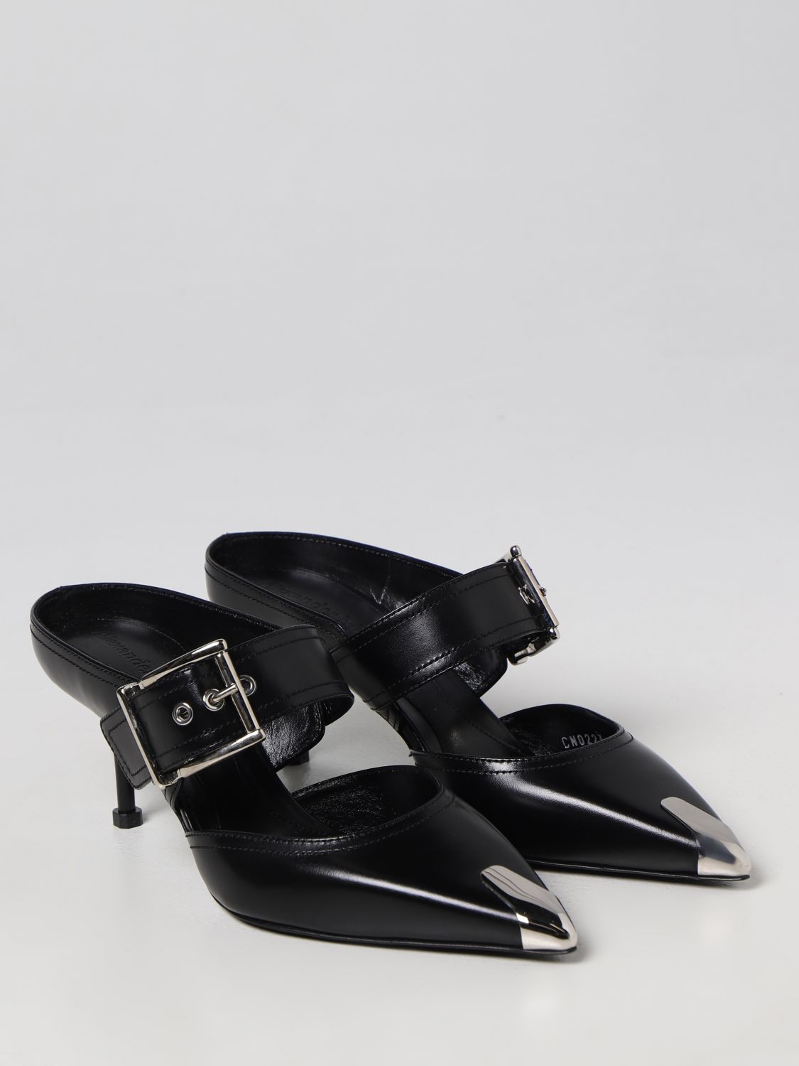 Alexander Mcqueen Heels Black Leather ref.964803 - Joli Closet