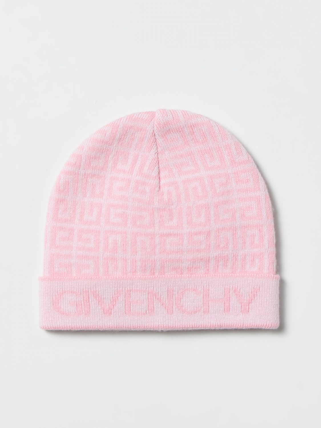 Cappello neonato Givenchy: Cappello Givenchy in lana rosa 1