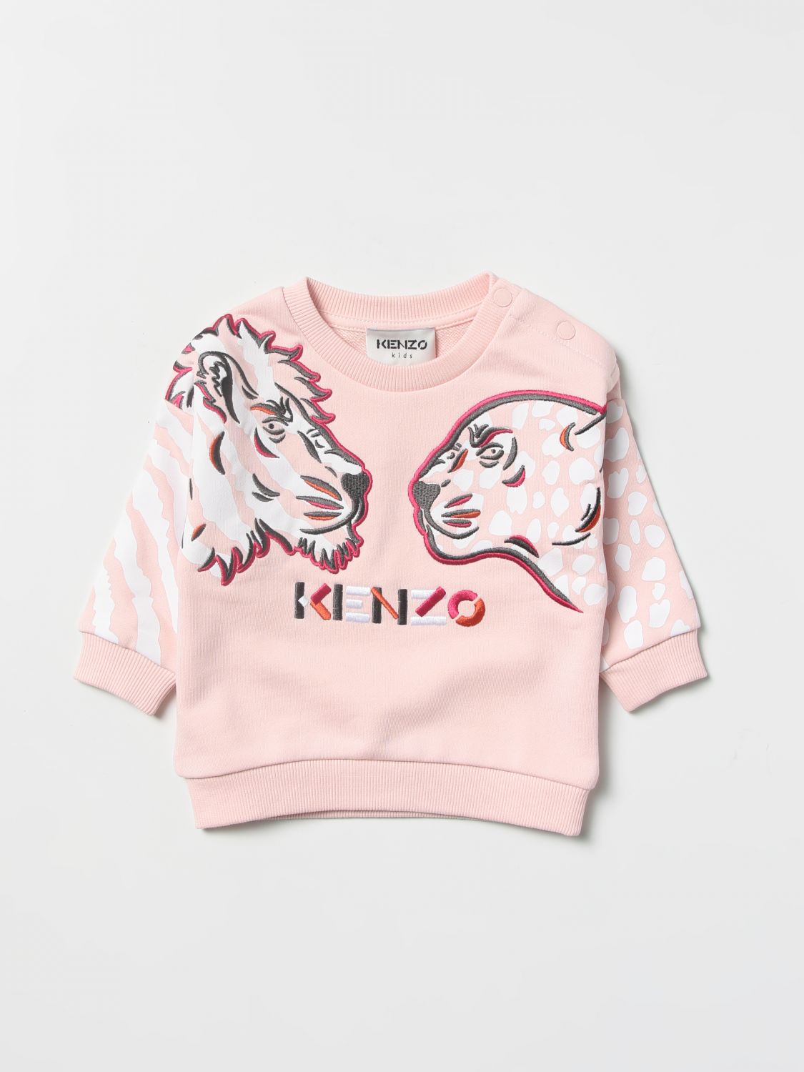 Overtekenen Psychiatrie nul Kenzo Junior Outlet: sweater for baby - Pink | Kenzo Junior sweater K05415  online on GIGLIO.COM