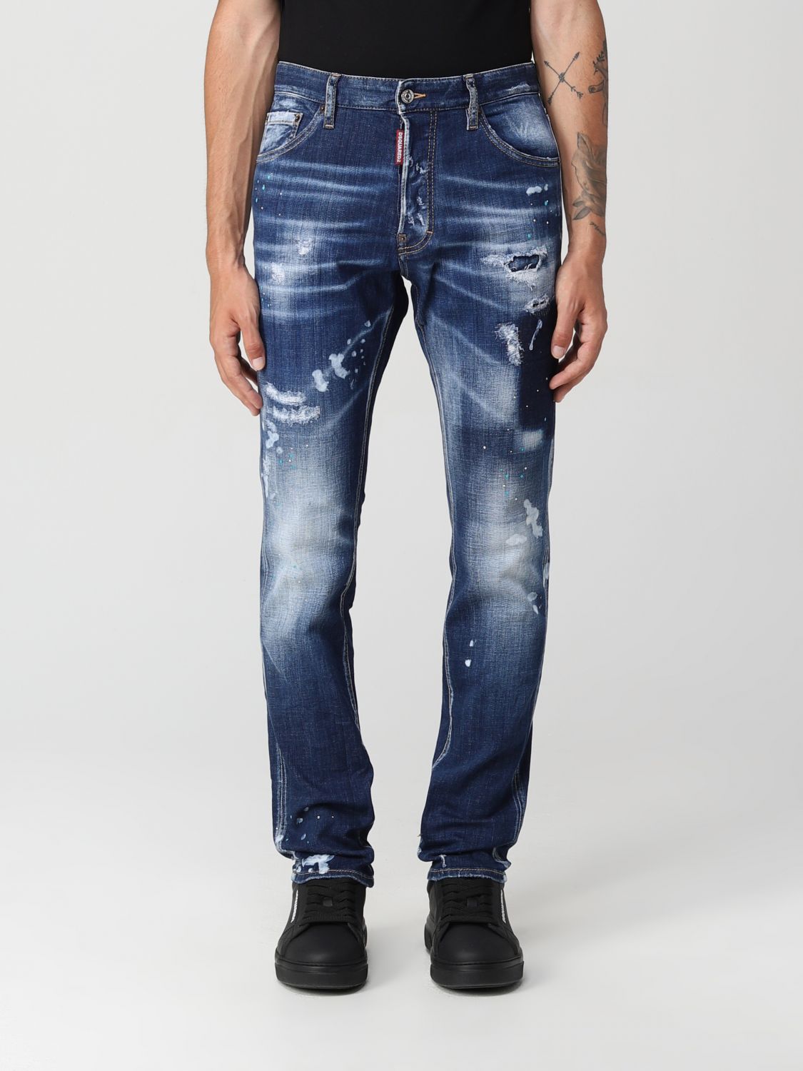 DSQUARED2: Jeans para hombre, Denim | Dsquared2 S71LB1102S30342 en línea en