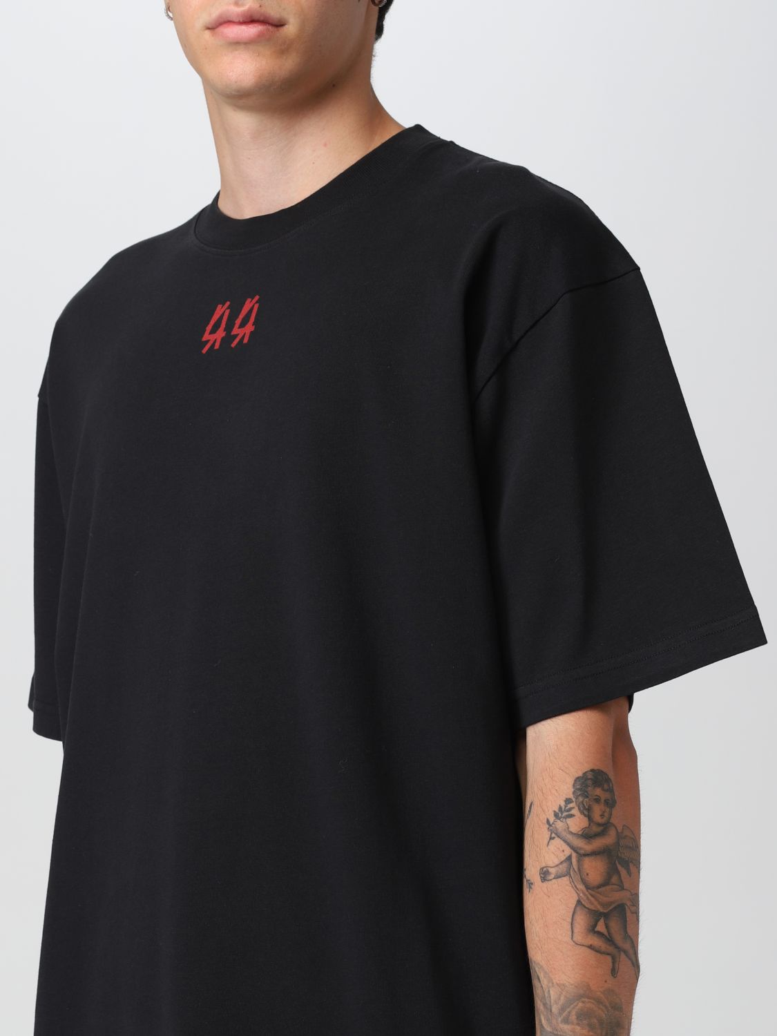 44 Label GroupHeren Shirts Heren Shirts Zwart T-Shirts 24/7