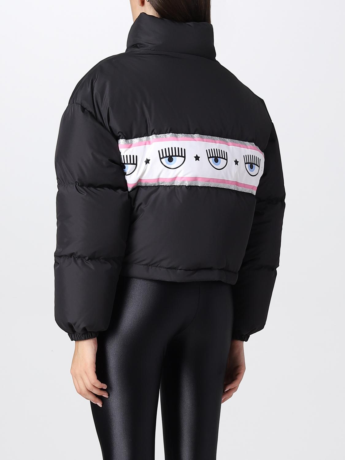 Jacket Chiara Ferragni: Chiara Ferragni jacket for woman black 2