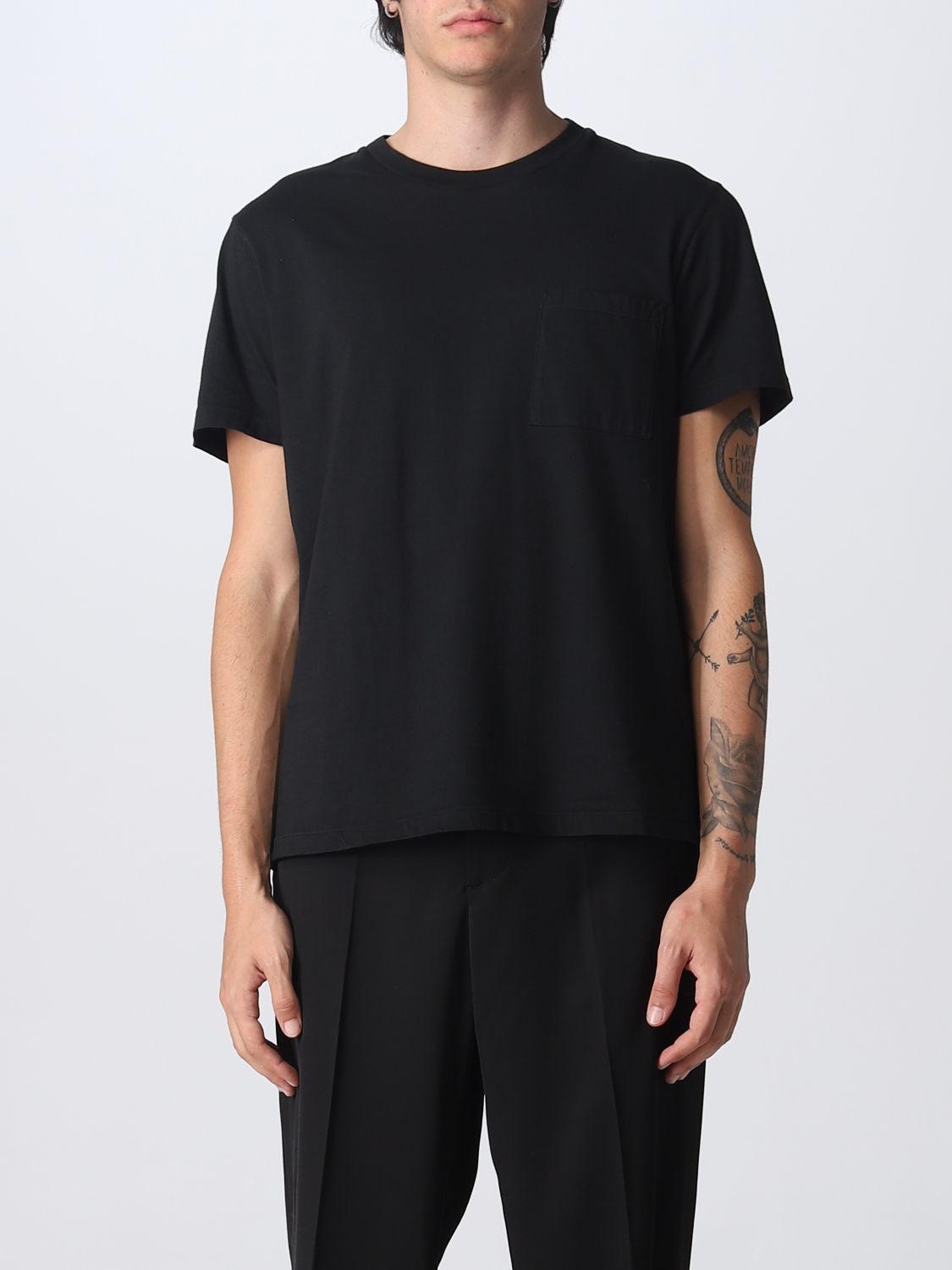 BARENA: t-shirt for man - Black | Barena t-shirt TSU37182540 online at ...