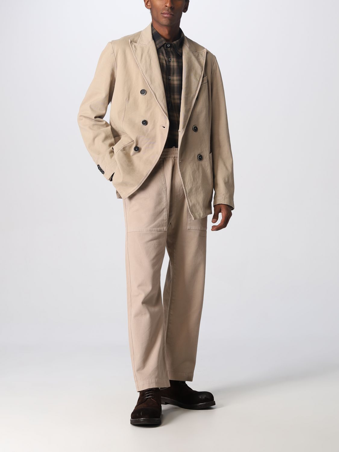 BARENA: jacket for man - Cream | Barena jacket GIU36622635 online on ...