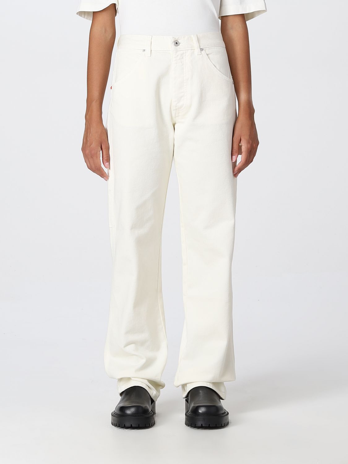 HERON PRESTON: jeans for woman - White | Heron Preston jeans ...