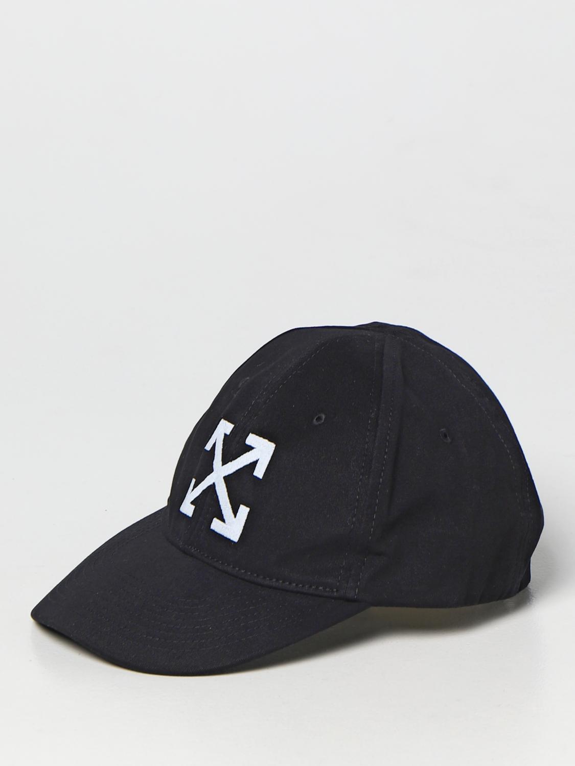 OFFWHITE hat for man Black OffWhite hat OMLB041C99FAB002 online