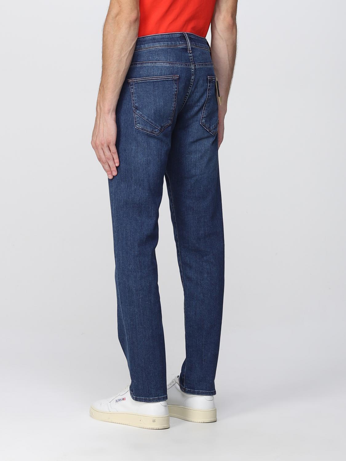 INCOTEX: pants for man - Denim | Incotex pants BDPS000200918 online on ...