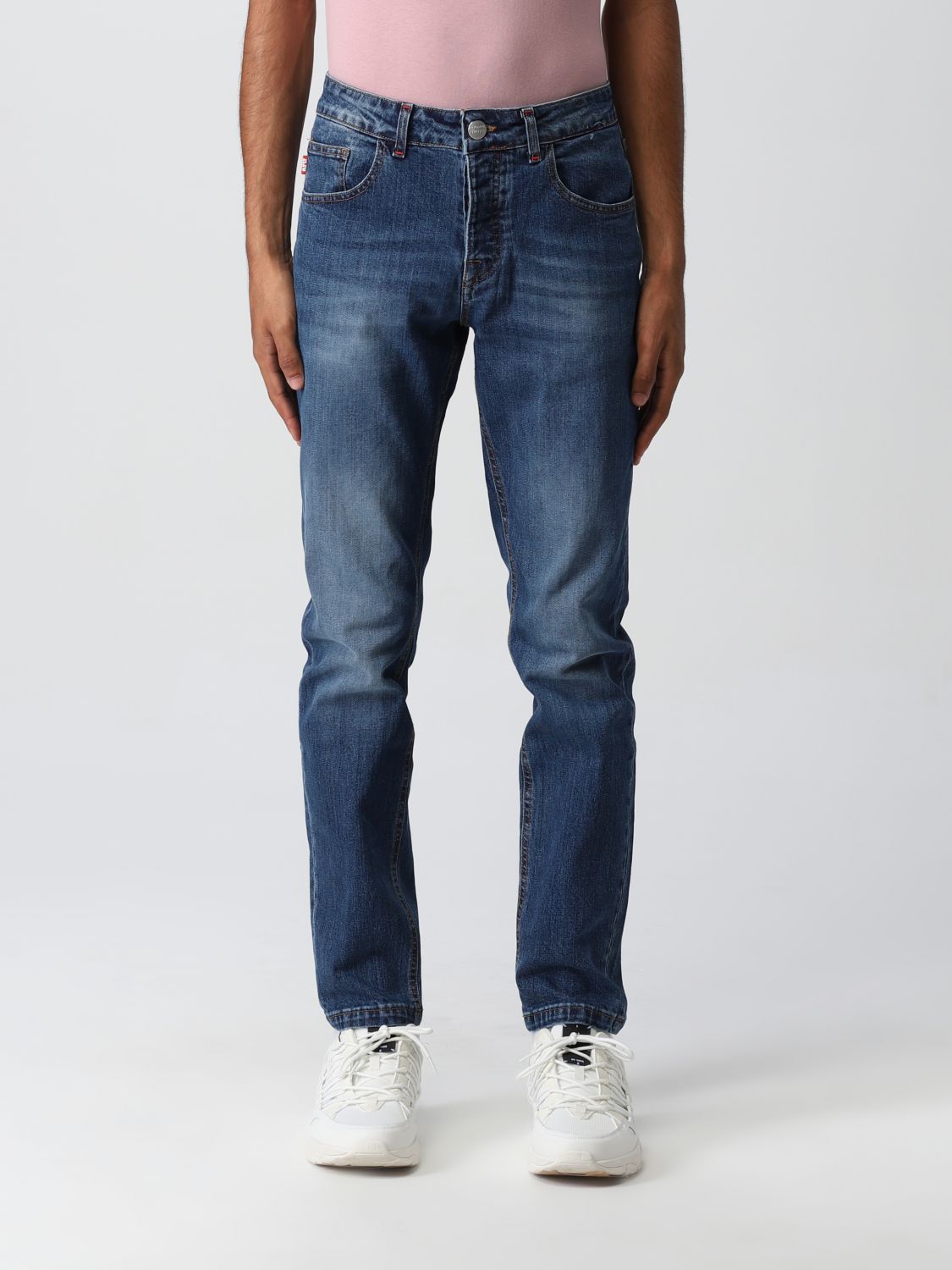 MANUEL RITZ: jeans for man - Blue | Manuel Ritz jeans 3332J1728L1223841 ...