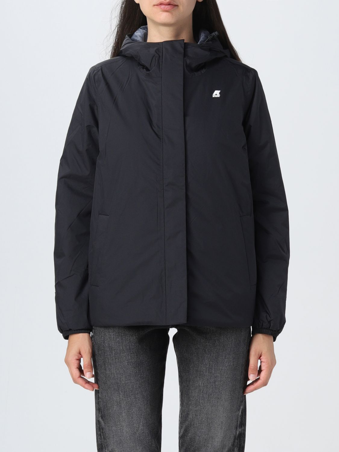 K-WAY: jackets for woman - Black | K-Way jackets K7113QW online on ...