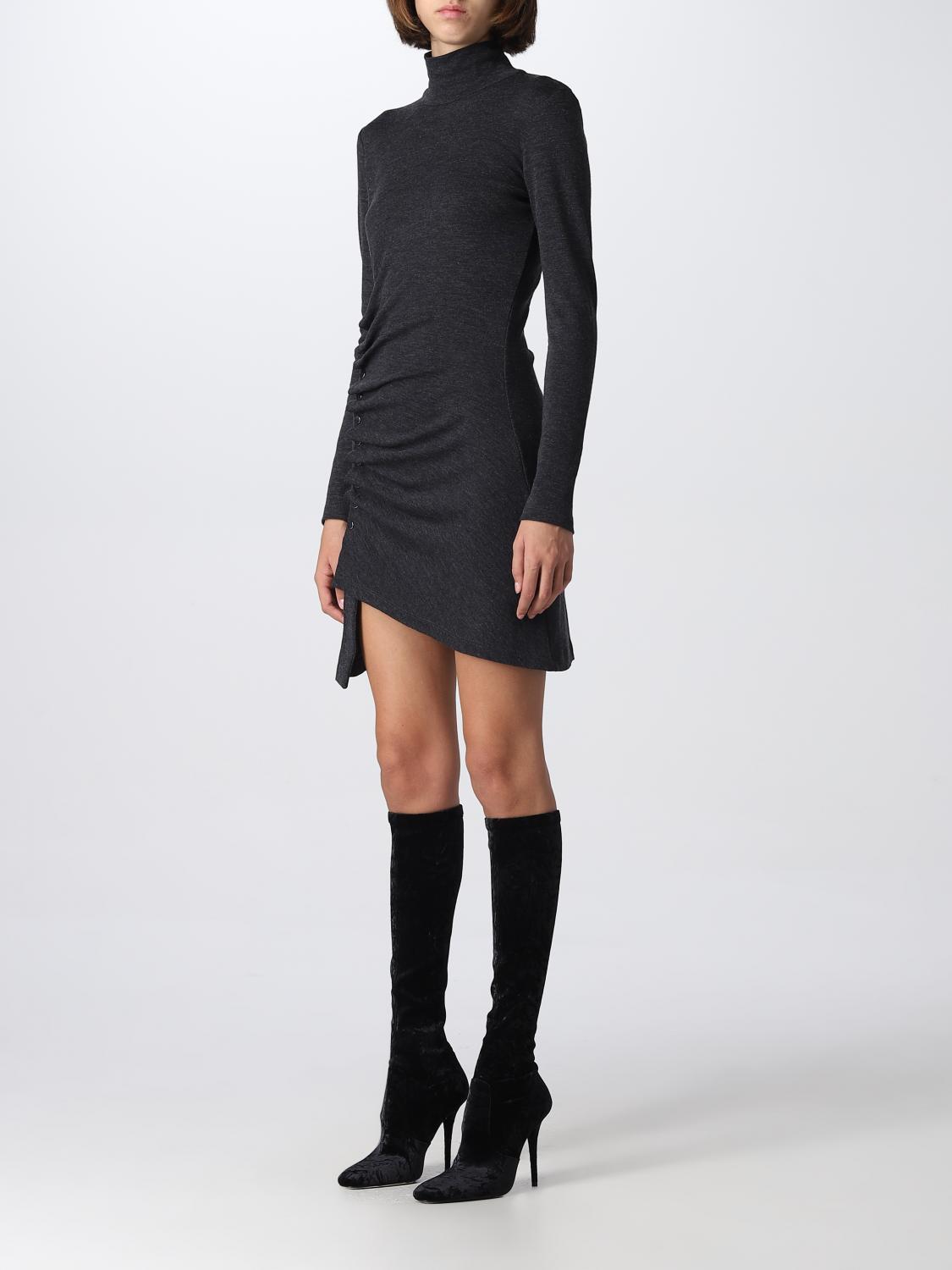 Abito Paco Rabanne: Abito Paco Rabanne donna antracite 3