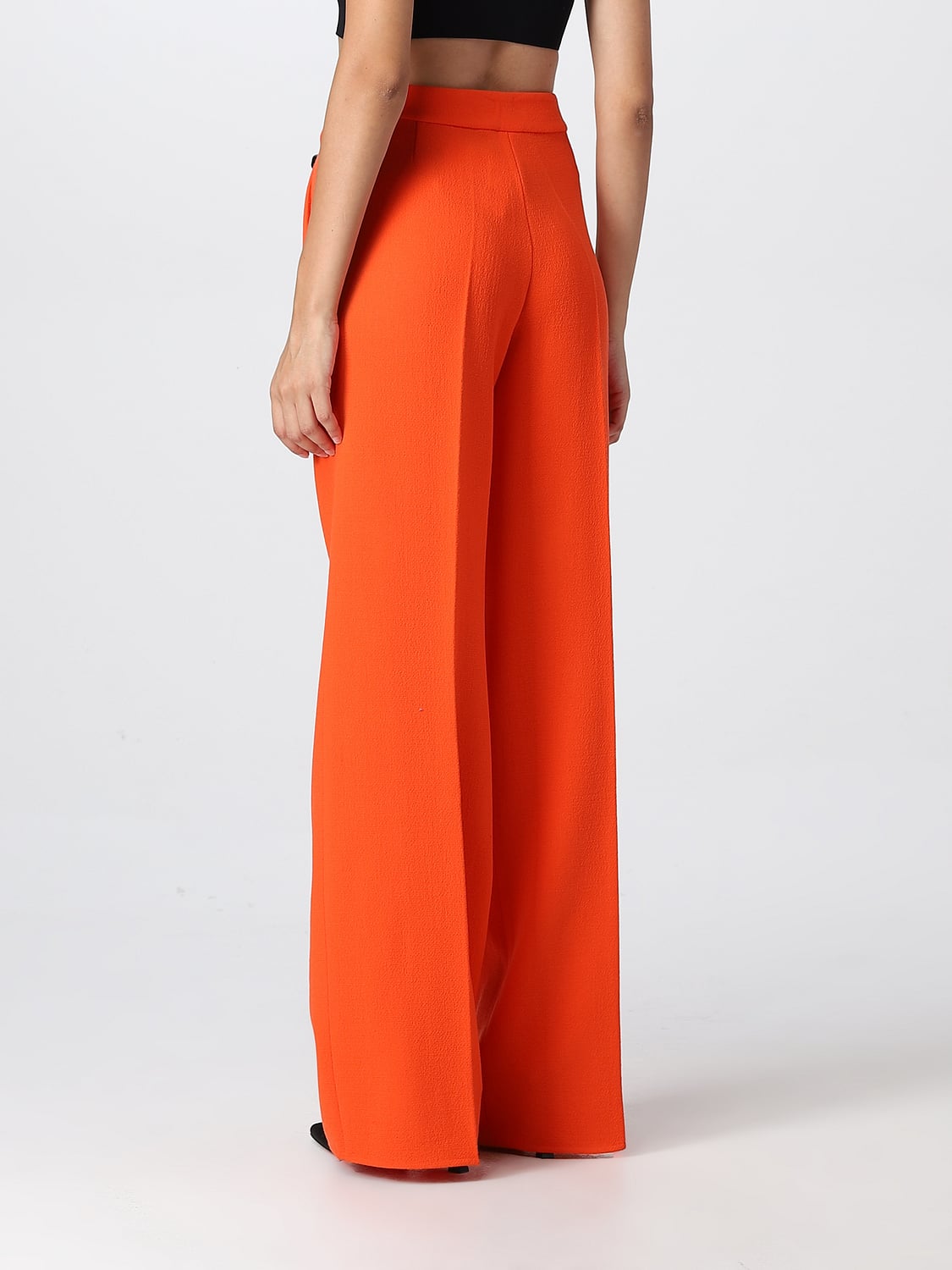 Pantalon Femme Marella Orange - Taille 44 (équivalent UK12 US8) - Occasion Très Bon état