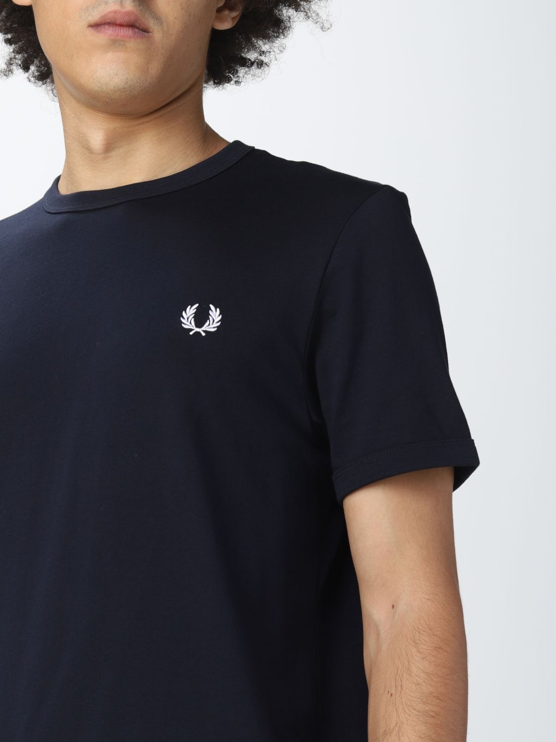 Tシャツ Fred Perry: Tシャツ Fred Perry メンズ ネイビー 3